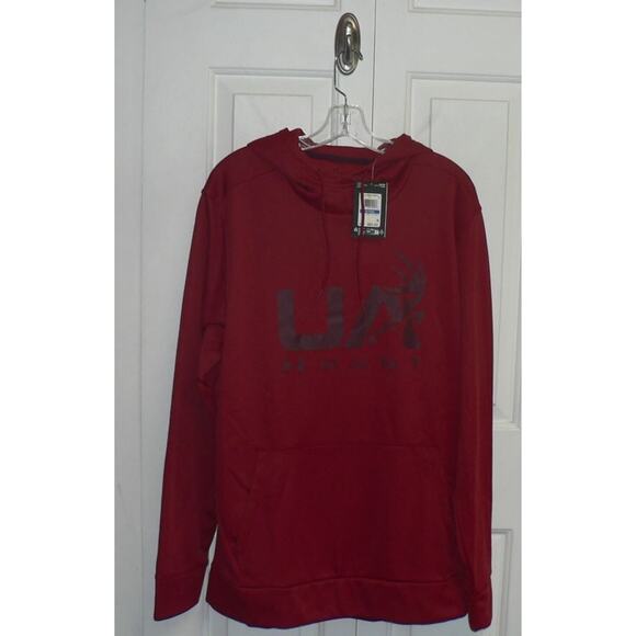 Under Armour Men's Hunt Icon Hoodie in Earthen Orange XLarge MSRP $60 - Picture 6 of 8